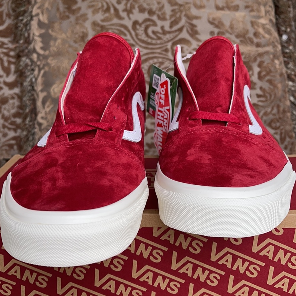 Vans Old Skool Pig Suede Chl Ppr/True White WMNS - Picture 13 of 16